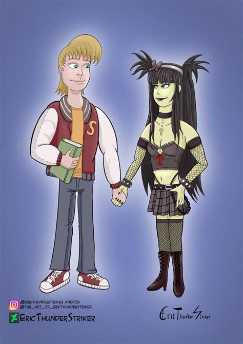 goth girl and the jock